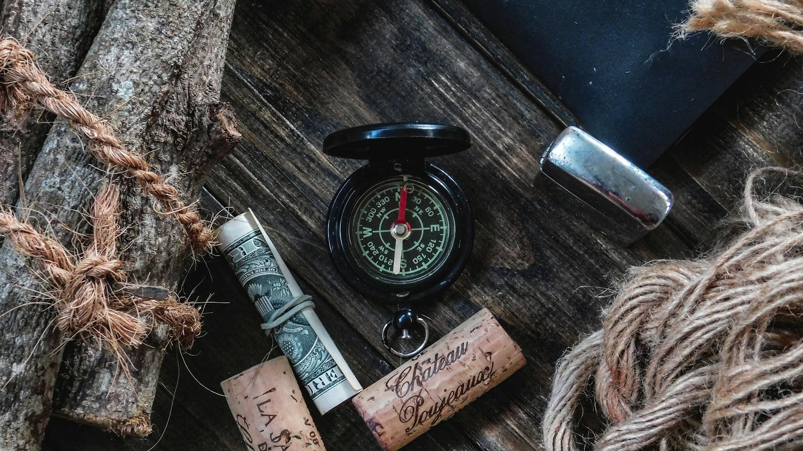 black compass